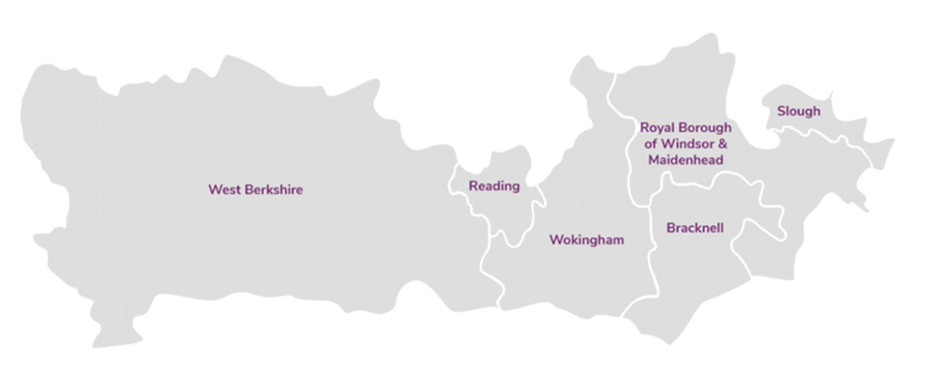 Berkshire Map (Screen Berkshire)